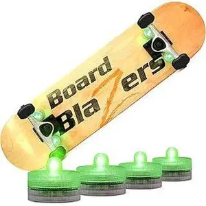 LED Skateboard Lights Underglow - Ideal Skateboard Gift - Perfect LED Longboard Light or Scooter Light Great Stocking Stuffer for Kids