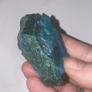 60g Malachite & Chrysocolla W/ Gem Silica Gemstone Specimen Lapidary - Congo