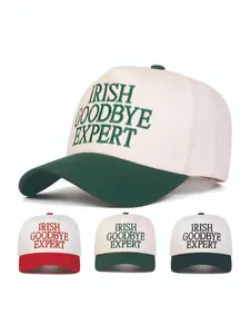 Trucker Hat, Casual Letter Embroidery Mesh Baseball Cap for Men & Women, Fashion Accessories for Daily Wear, Adjustable Trucker Hat