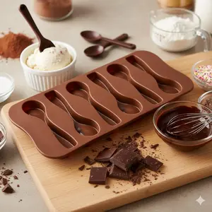 High-Temp Baking Tools Set: Non-Stick Cookie Molds, Multiparty Party Gift Idea, Creative Dessert Decorating Kit, Essential for Home & Commercial Use, DIY Sugar Craft & Fondant Supplies, Recommended by Baking Pros.