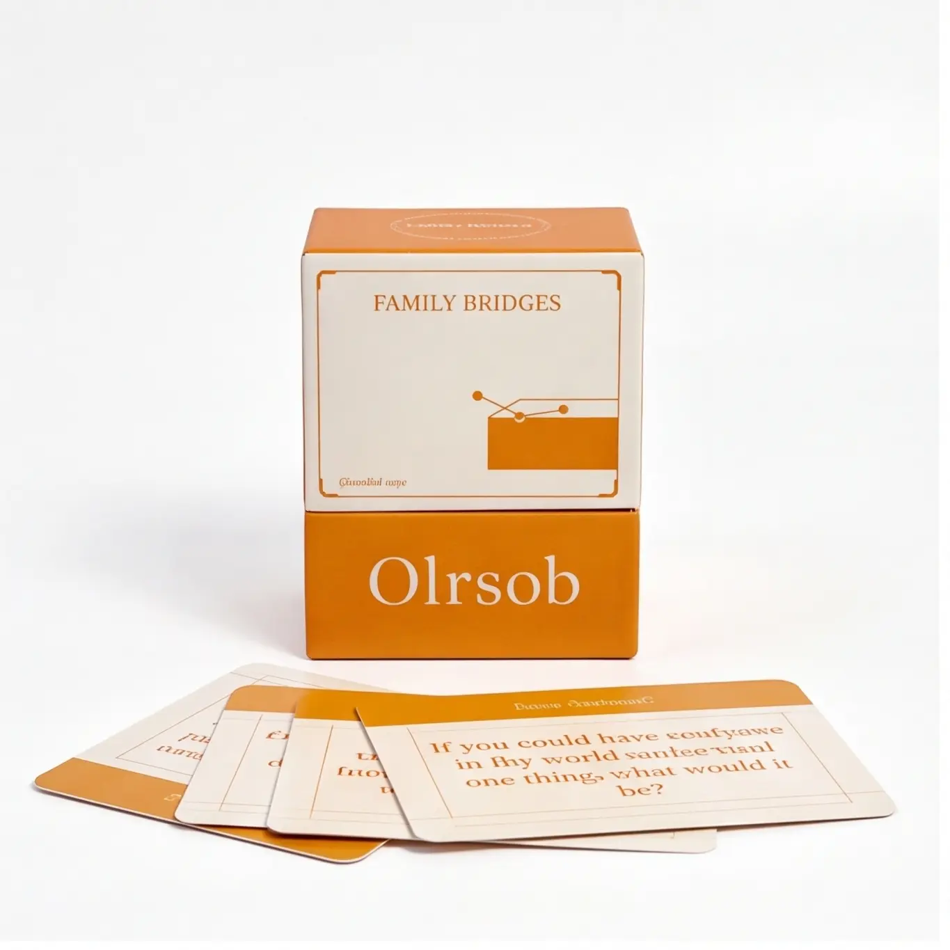 Oilsol Family Bridges: Strengthen Family Bonding with 150+ Fun Conversation Cards | Perfect for Game Nights, Road Trips & Family Dinners | Thoughtful Gift for Kids, Teens, and Adults, Card Games For Teens