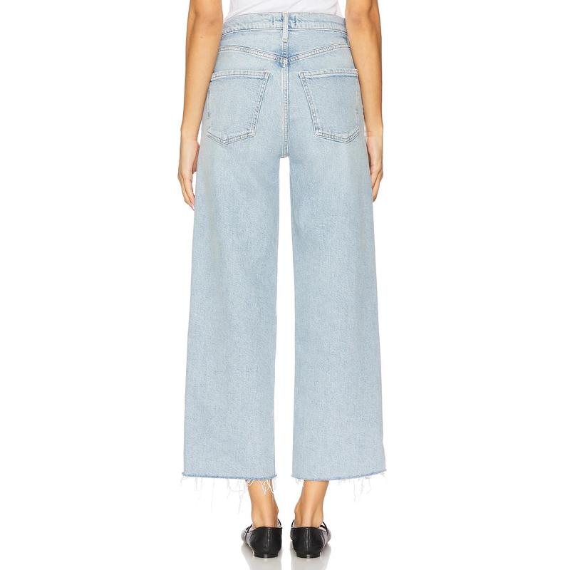 AGOLDE Ren High Rise Wide Leg in Beam