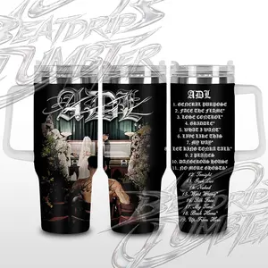 Yeat - ADL New Album Tumbler 40oz Graphic, Luh Geeky Fans, Big Tonka Tumbler , 40oz Music Artist Tumbler Cup, Tumbler Graphic Gifts For Music Lovers