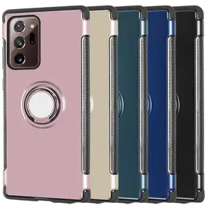 For Samsung Note 10/Note 20/Note 9/S9/S20/S10 Ring Stand Holder Shockproof Case