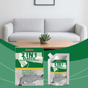 2-in-1 Sealing Waterproof Adhesive - Covers small cracks on wall tiles and roofs, giving a neat and attractive appearance