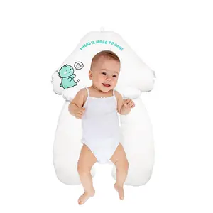 2025 Newborn Baby Shaping & Side-Sleeping Pillow Anti-Head Deflection, Flat Head Correction & Soothing Children's Bedding