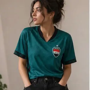 Iraq Flag Color Inspired T-Shirt – Stylish Casual Wear