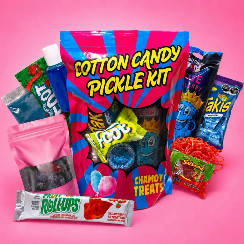 LARGE COTTON CANDY PICKLE KIT LARGE COTTON CANDY PICKLE KIT