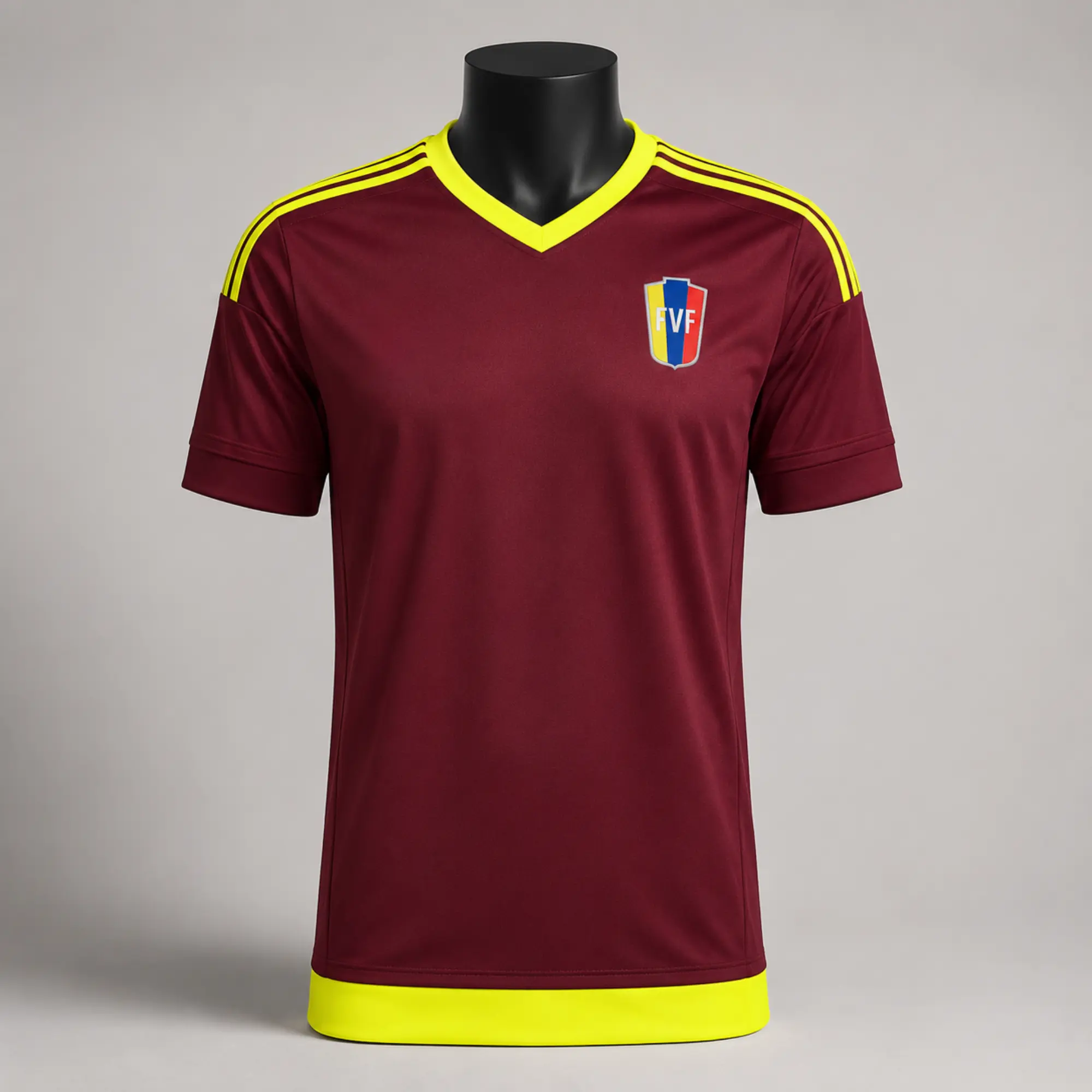 Venezuela 2015 Home Soccer Jersey - Full Print Logo