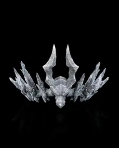 Dragon Head Crown Cosplay 3D Printed