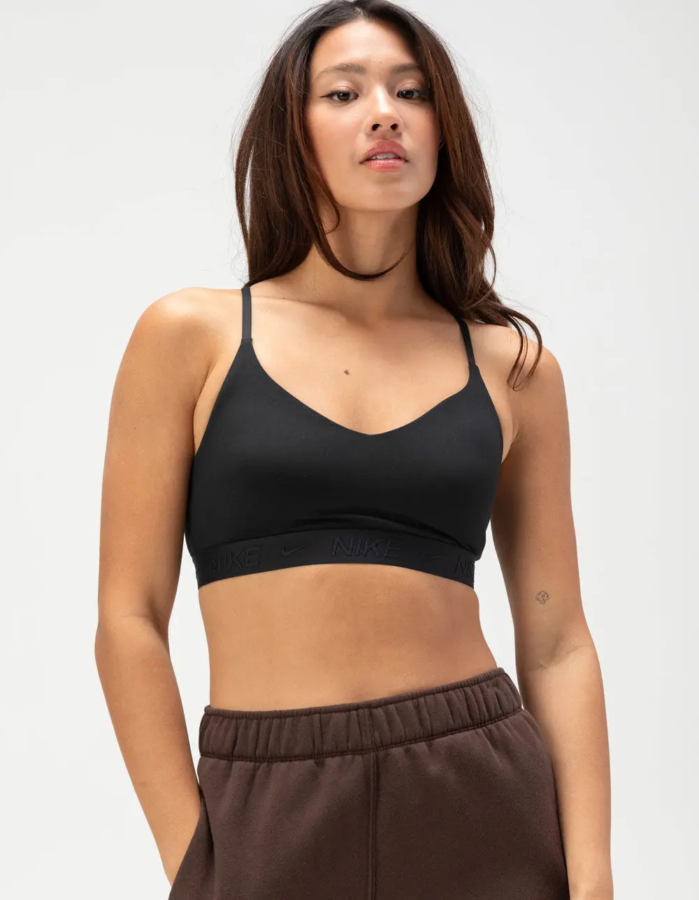 NIKE  Womens Dri-FIT Indy Light Support Sports Bra
