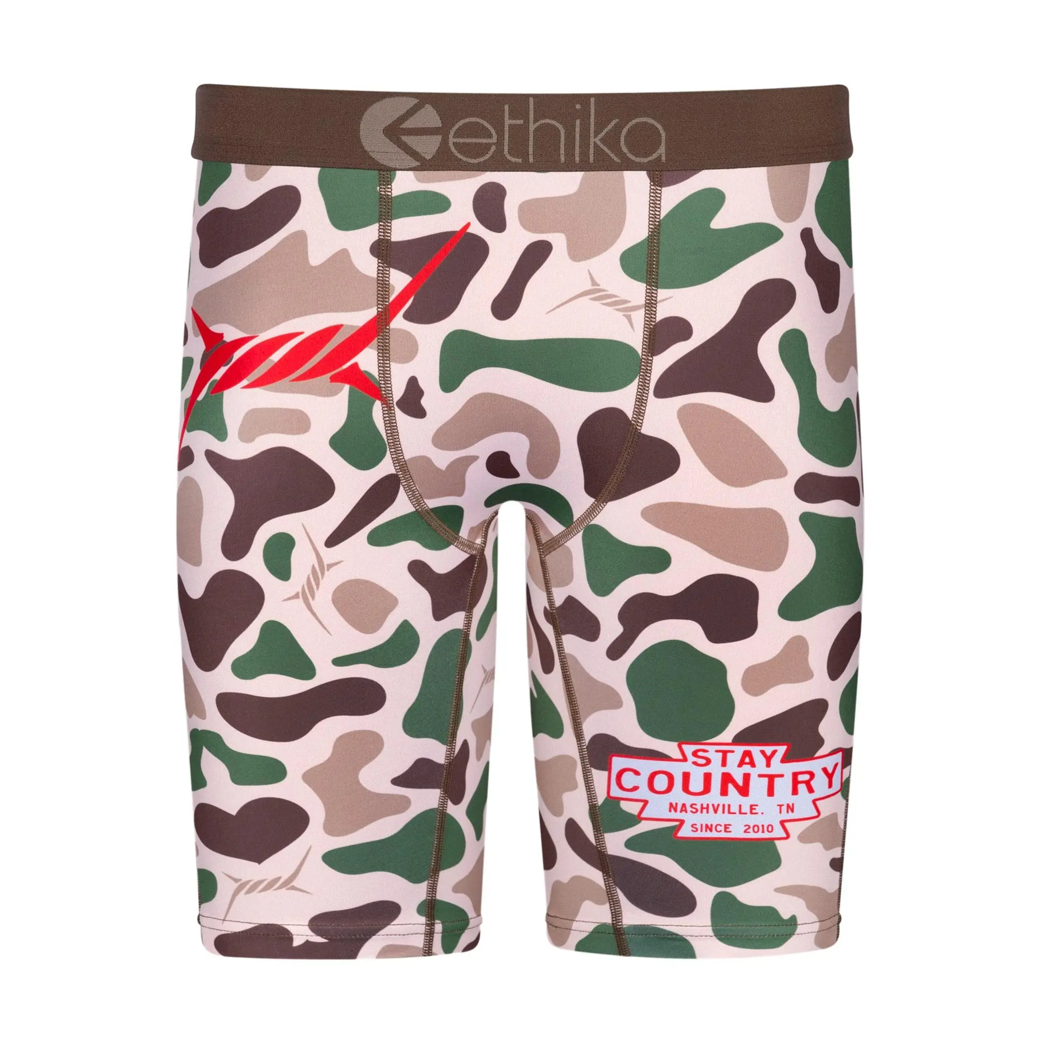 ETHIKA X STAY COUNTRY COWBOY CAMO YOUTH BRIEF