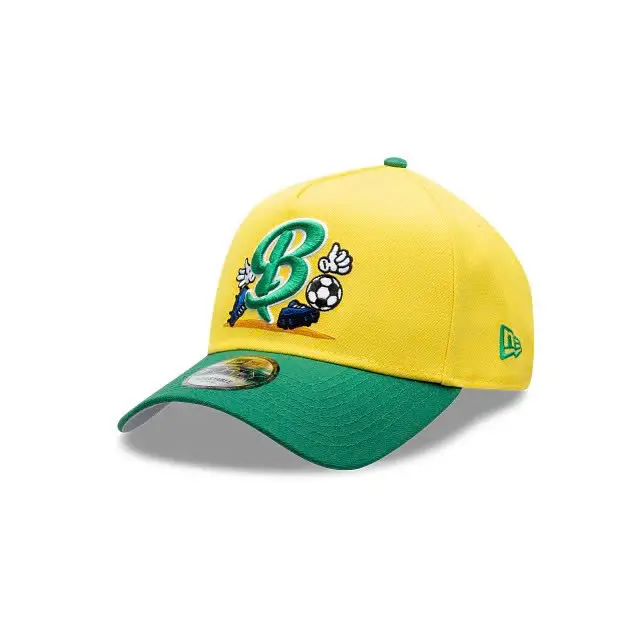 Brasil Soccer Cartoon 9FORTY A-Frame Snapback