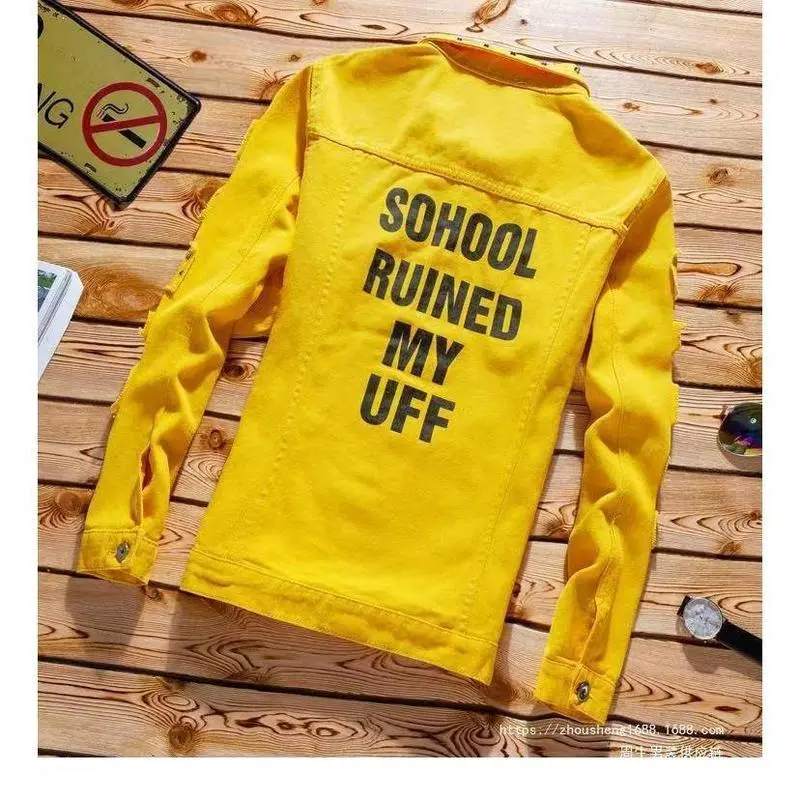 SpringAutumnMensDenimJacket+JeansPantsSeClothestFashionSingleBreastedCoatTrousersTwoPieceDenimsuitFathersdaygiftCasualMenswearLongSleevemen's2pieceset SpringAutumnMensDenimJacket+JeansPantsSeClothestFashionSingleBreastedCoatTrousersTwoPieceDenimsuitFathersdaygiftCasualMenswearLongSleevemen's2pieceset