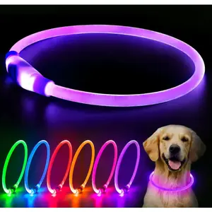 LED Rechargeable Dog Collar