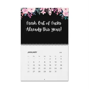 Fuck it 2025 Wall Calendar