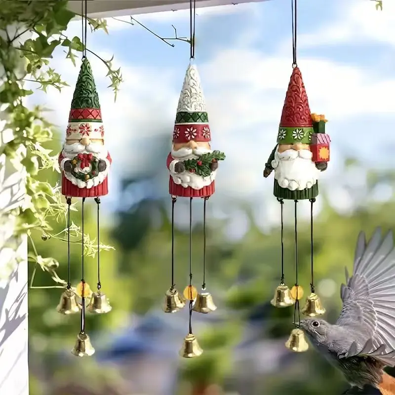 Christmas Tree Gnome Ornaments Set, Multi-Style Decorative Figures for Thanksgiving & Christmas Decoration, Festive Holiday Home Decor
