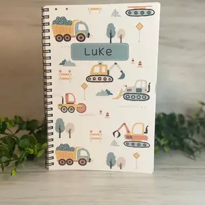Personalized Notebook for Kids - 6 Designs to choose from