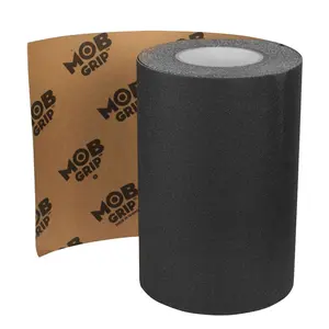 Mob Skateboard Griptape Roll - 10" x 60' - Black Perforated No Bubble Grip Tape