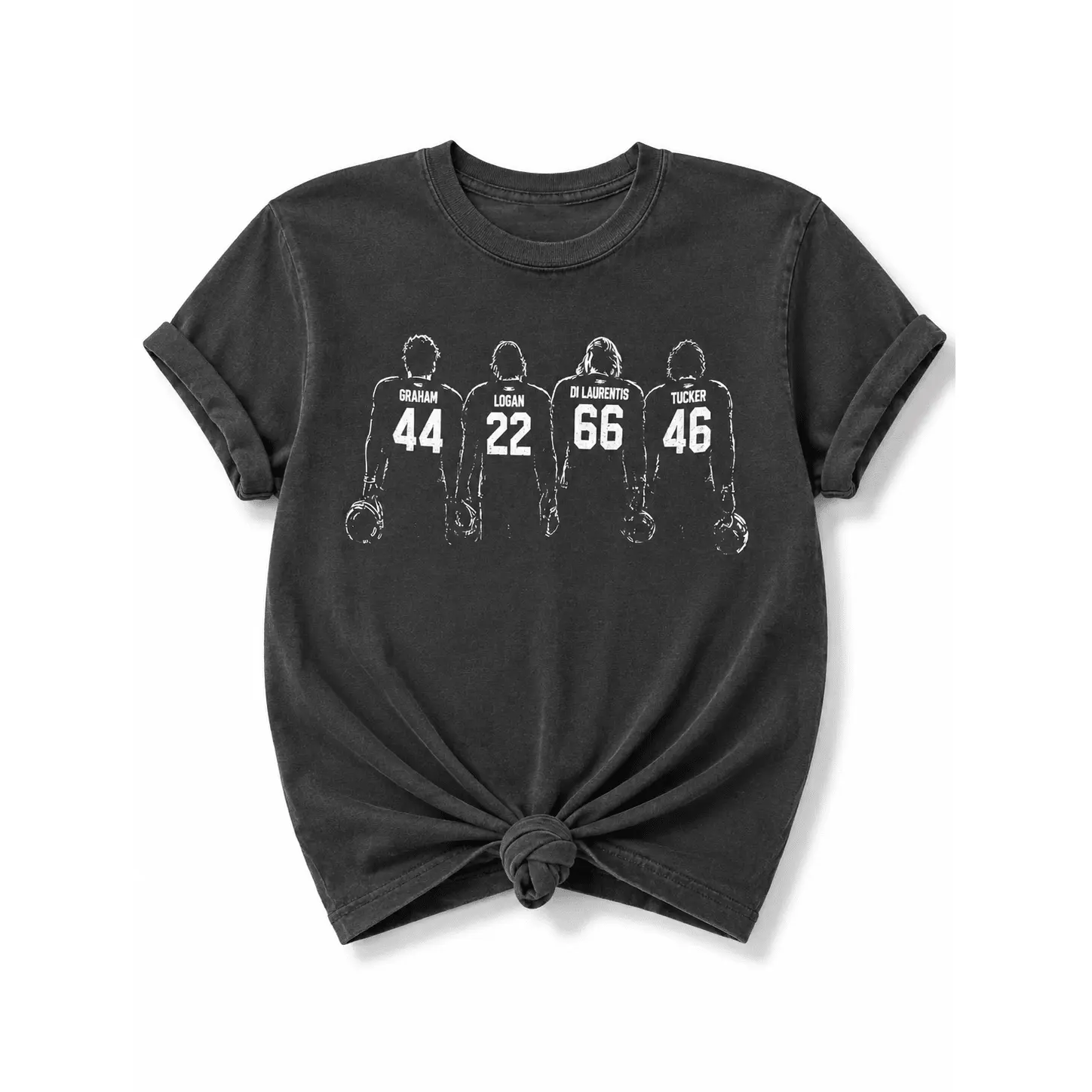 Plus/Reg Short Sleeve Off Campus Garrett Graham and Teammates Hockey Graphic Tee