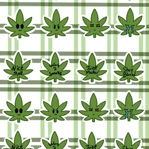 Blaze It 420 Sticker Sheet by Stick To Lex