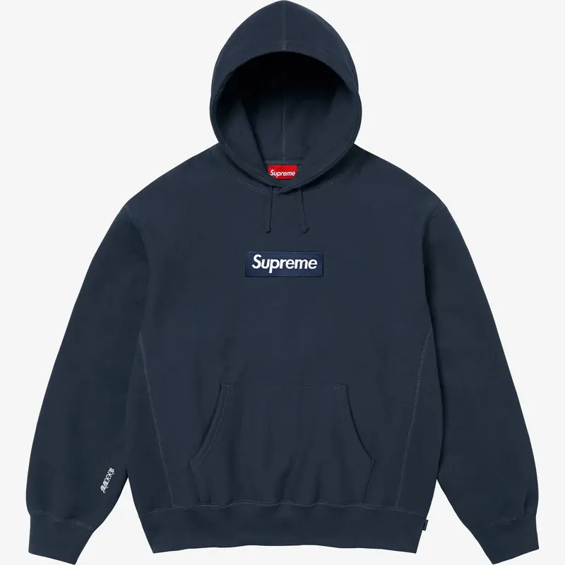 supreme box logo hoodie charcoal - TikTok Shop