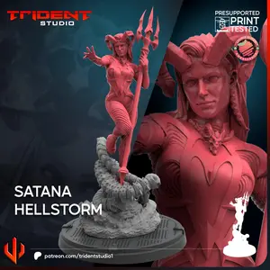 Satana Hellstorm - Marvel: Crisis Protocol Proxy | Trident Studios