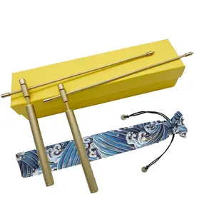 Copper Dowsing Rod, Divining Rods Upgraded Flexible Tool, Copper and Brass Dowsing Rods with Gift Box and Bag, Detect Gold, Water, Ghost Hunting, Yes or No Questions etc