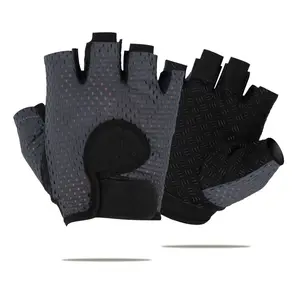 3 Pairs Breathable Adjustable Sports Gloves, Anti-Slip Sweat Absorbent Fitness Gloves, Suitable for Gym Weightlifting Rock Climbing Cycling Fitness Accessories