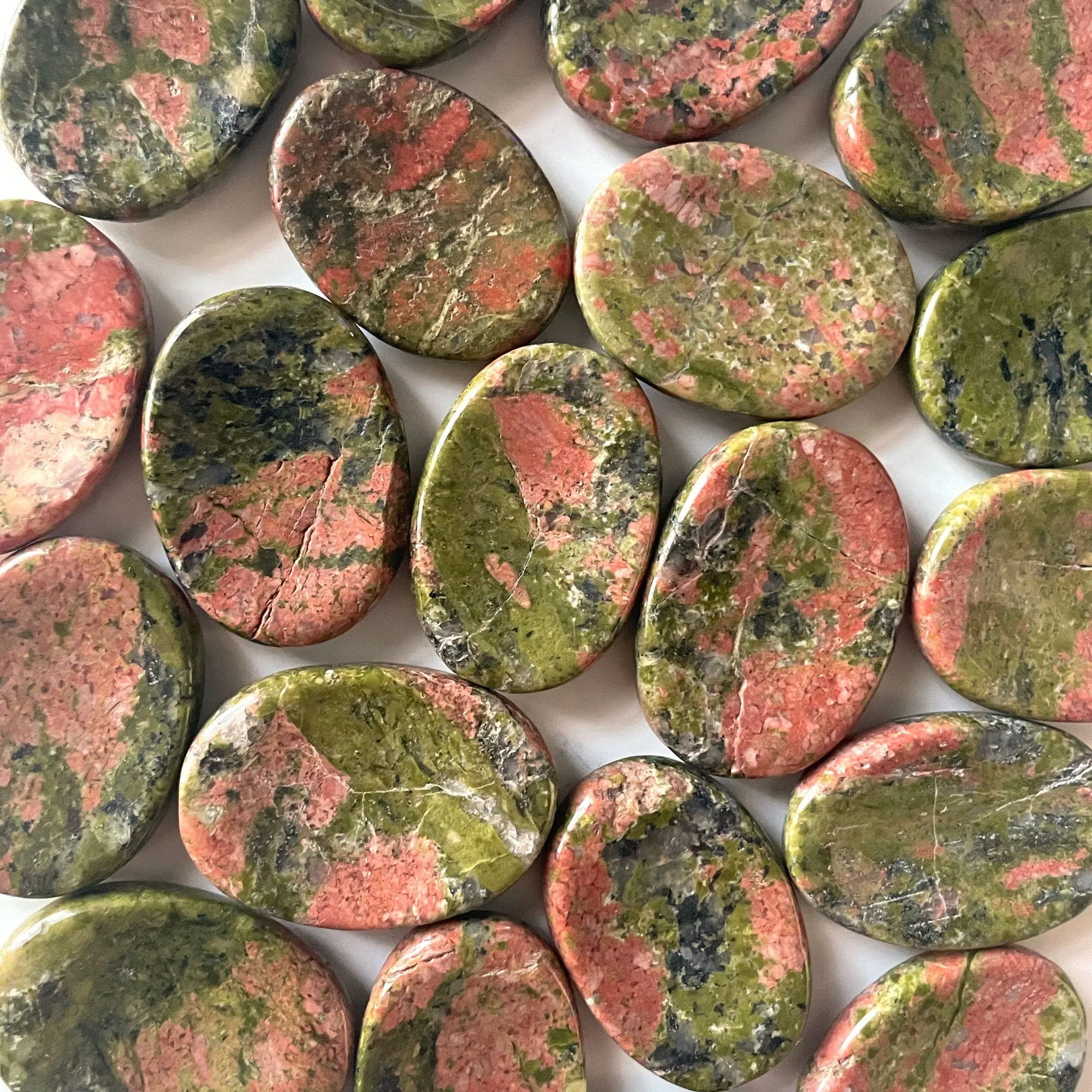 Unakite Worry Stone