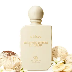 Sttes #20 Childhood Banana Ice Cream Memories Perfume for Women – Gourmand Eau de Parfum with Banana Ice Cream, Caramel & Vanilla, 100ml / 3.4 fl oz