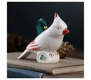 Belleek Cardinal Hanging Ornament