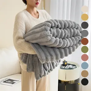 Cozy Throw Blanket for Couch or Bed Ultra Soft Fleece, Multiple Colors & Sizes All-Season Lightweight Blanket, Soft Warm Blanket for Living Room, Bedroom, Travel, Gifts, Flannel Fleece Blanket
