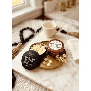 Solid Lotion Bitty Bits — Beeswax & Tallow Solid Lotion Pellets | Several Fragrances | Visions of You Beautiful