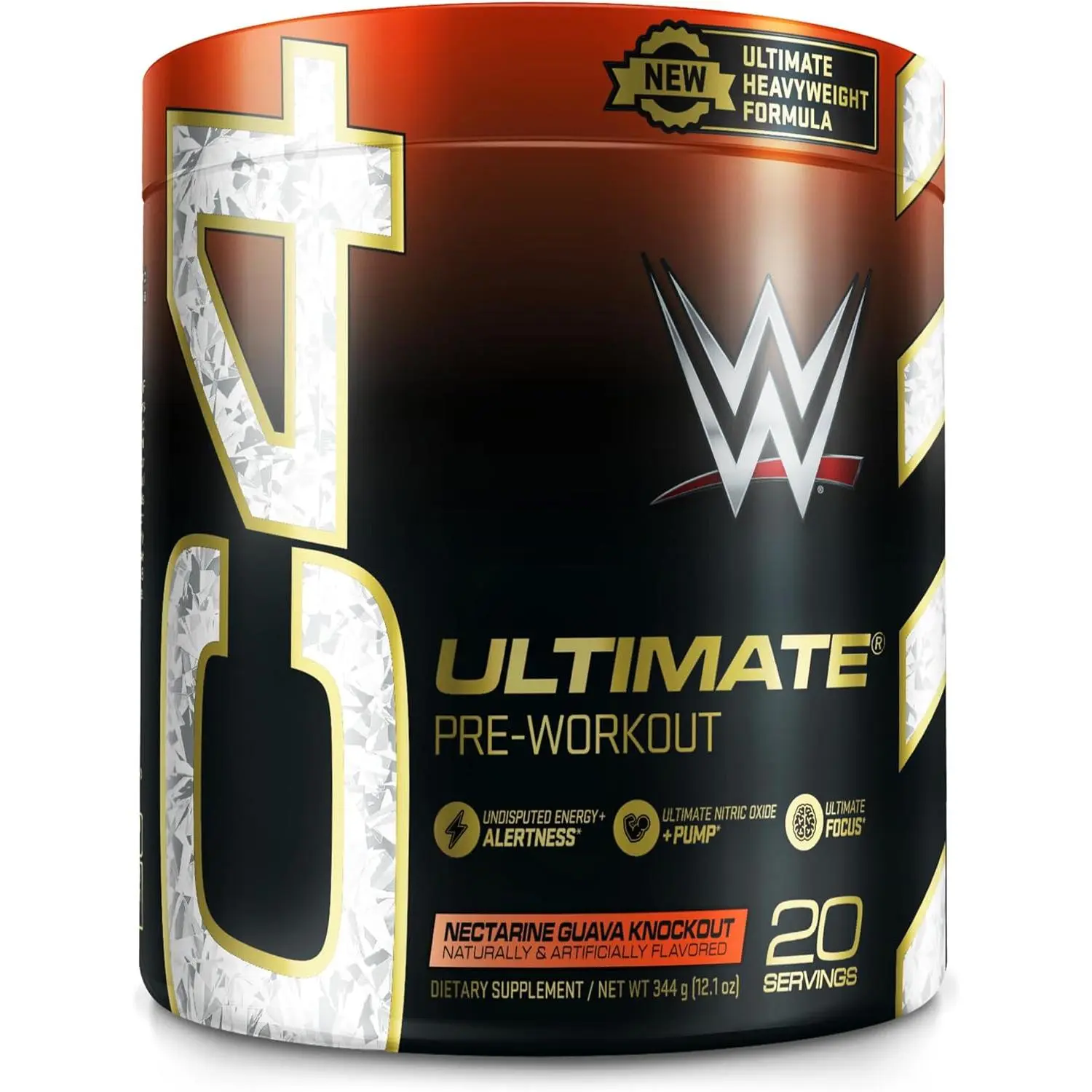 C4 Ultimate Pre Workout Powder ICY Blue Razz - Sugar Free Preworkout Energy Supplement for Men & Women - 300mg Caffeine + 3.2g Beta Alanine + 2 Patented Creatines - 20 Servings