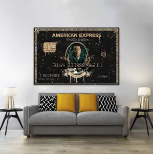 Express Money Art Poster, American Money Wall Art, Street, Home Office Art, Money Wall Decor, Millionaire Art, Money Management Art Glossy Print