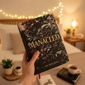 Manacled Book - Deluxe Single-Volume Edition with Illustrations - Complete Series, Black Hardcover, Exclusive Poster Gift Set & Bookmark Included