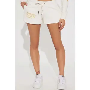 Ed Hardy Tiger Head Shorts - Ivory N