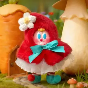 MINISO Carrot Street Fairy Tale Dreamland Vinyl Plush Series Blind Boxes,Cute Collectible Cartoon Figures, Designer Toy Gift