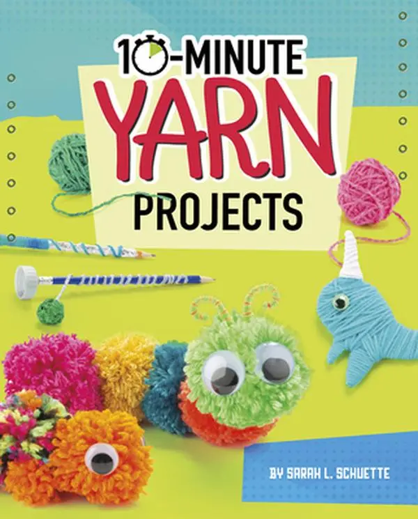 USED Book - 10-Minute Yarn Projects by Schuette, Sarah L. (Hardcover) - english