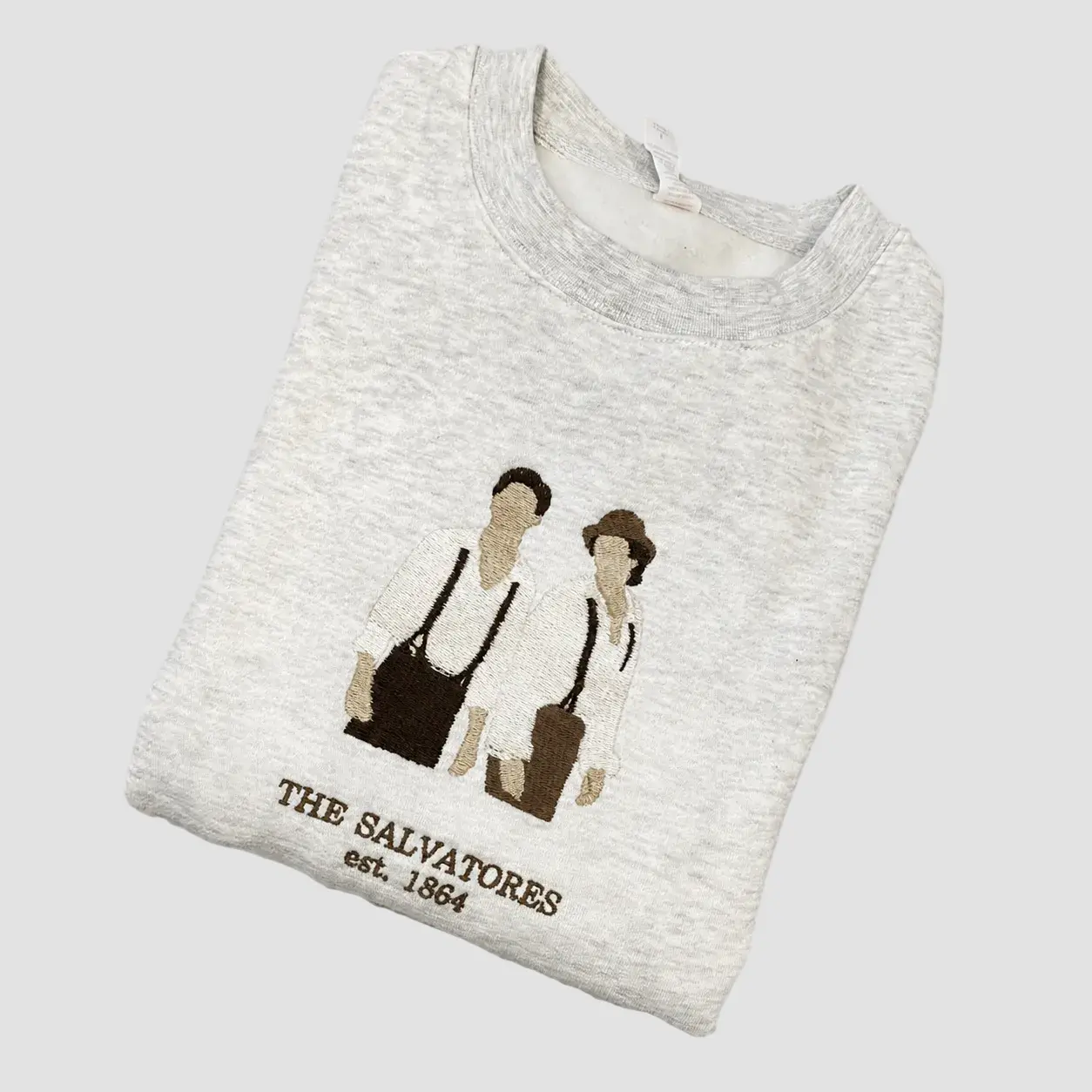 Salvatore Brothers 1864 Embroidered Crewneck