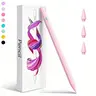 DotFlow Active Stylus Pen for Tablets, Fast Charging, Palm Rejection, Tilt Sensitivity, Button Control, Aluminum Body, Replacement Tips, 9-Hour Battery Life for Drawing & Note Taking