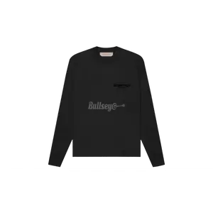 Fear of God Essentials "Stretch Limo Black" Long-Sleeve T-Shirt