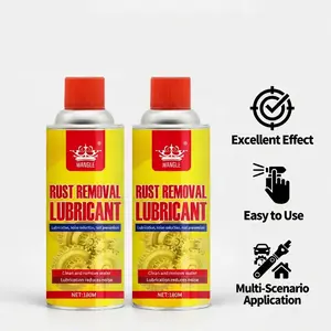 Satisfying Multi-Function Rust Removal Spray 180ML, Instant Rust Dissolver, LubricantRust Preventer Noise Reducer,Household & Car Cleaning Must-Have