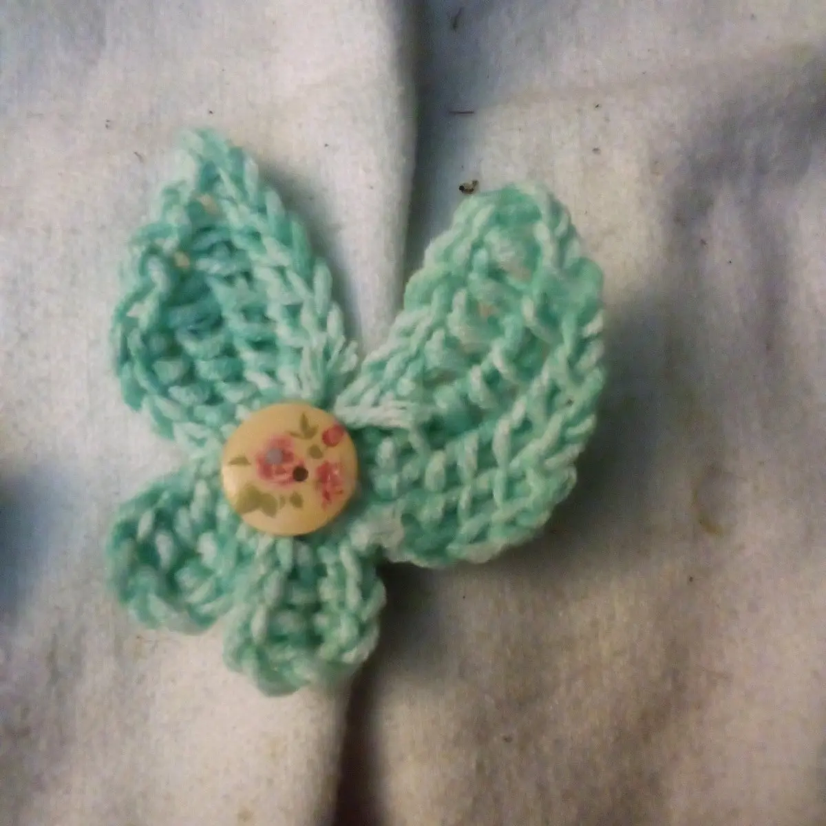crochet butterfly