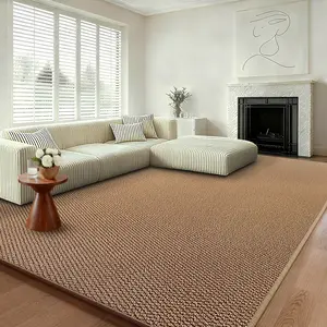 MUGORN 5x7ft Durable Woven Indoor and Outdoor Rug, Pet-friendly, Suitable for Patios, Balconies, Bedrooms, Living Rooms, and Dining Rooms. Minimalist, Classic Style, Easy to Clean.Cool Rugs，Room Decor for Men