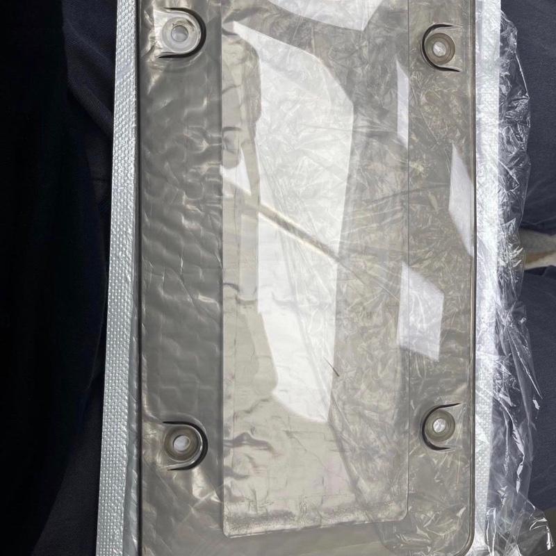 Tinted Plate Cover - Original Product Title, Simple Design, Flexible Material, Versatile Use, Ideal for Protection and Privacy