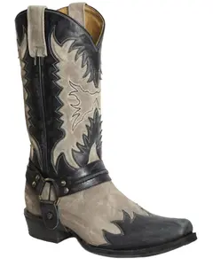 Stetson Men's Men'S Outlaw Rockstar Western Boot Snip Toe - 12-020-6204-4100