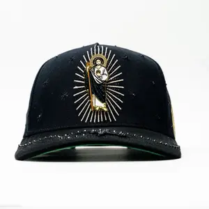 Cap “San Juditas”, Black/Green,”BiggBoss”