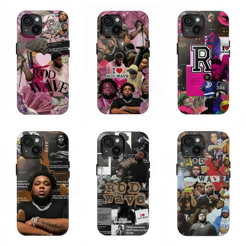 R0d wave Phone Case|Last Lap R0d Wave 2025 Case|R0d Wave Collage Phone Case|Stylish Fan Merch with Vintage Aesthetic & Quote Details|Hip-Hop Rapper Inspired Protective Case For iPhone 17 Pro Max 16 15 14 13 12 11 for Samsung S21 S22 S23 S24 S25 Phone Case